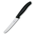 Nóż do warzyw Victorinox 6.7833 ząbkowany,czarny