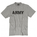Koszulka T-SHIRT M.DRUCK „ARMY” SZARY