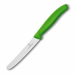 Nóż do warzyw 6.7836.L114, zielona rękojeść, 11cm	