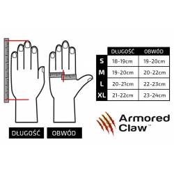 Rękawice Armored Armored Claw Shield Czarne